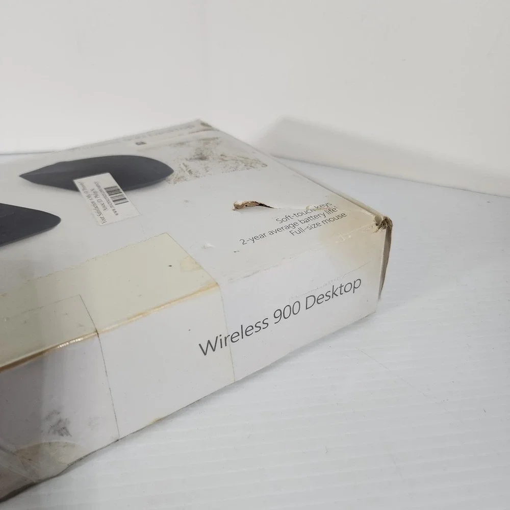 READ Microsoft Wireless 900 Desktop Wireless Keyboard‎ & Mouse NO USB DONGLE